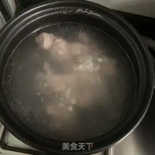 Make Rinhorn rice chop soup step 5