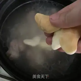 Make Rinhorn rice chop soup step 6