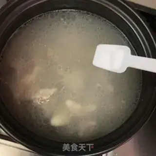 Make Rinhorn rice chop soup step 7