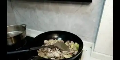 Make Chili fried chicken step 4