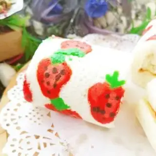 Make Strawberry Angel Cake Roll step 25