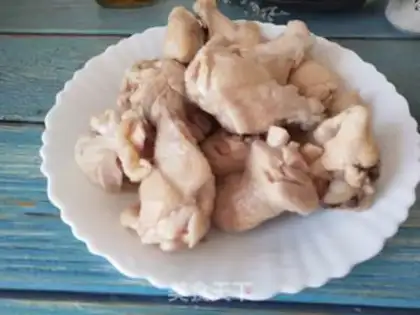Make Chicken wings and potatoes step 3