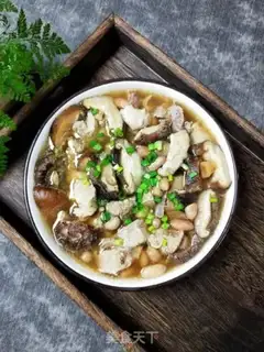 Make The elbow stew of mushroom peanuts step 5