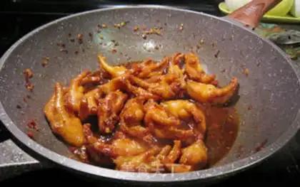Make Quillin sauce phoenix claws step 7