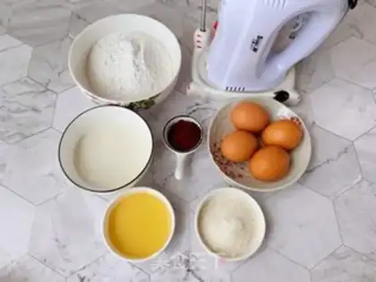 Make Coco rice cake step 0