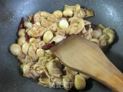 Make A thousand knots of quail eggs step 9