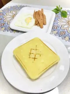 Make Pancake sandwich step 9