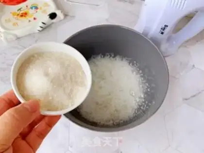 Make Coco rice cake step 4