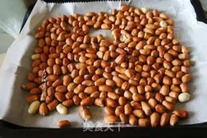Make Air-cuttered peanut rice step 1