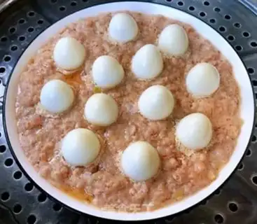 Make The fragrance holds the eggs step 8