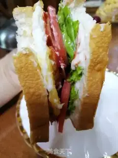 Make Sausage sandwich step 8