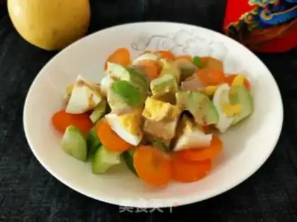 Make Egg and vegetable salad step 6