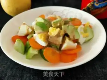 Make Egg and vegetable salad step 7