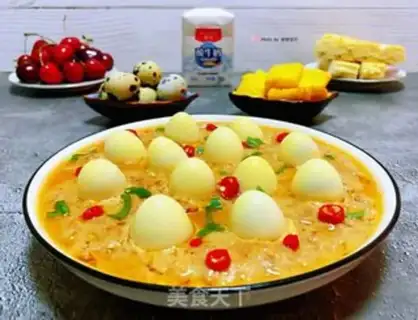 Make The fragrance holds the eggs step 11