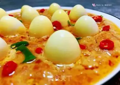 Make The fragrance holds the eggs step 12