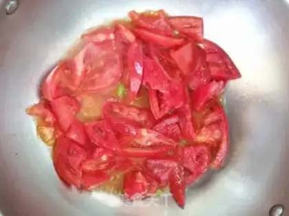 Make Tomato pickles. Noodles step 2