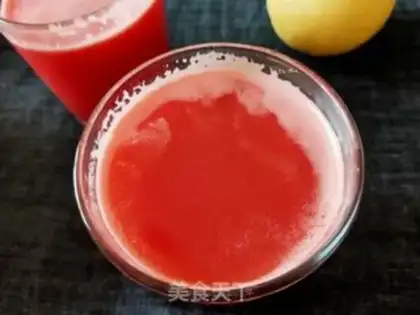 Make Natural watermelon juice step 6