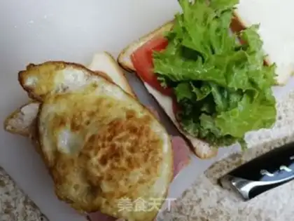 Make Open sandwich step 4
