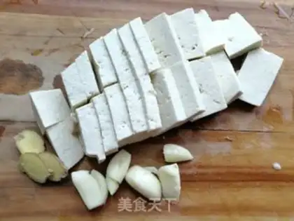 Make Red tofu step 0