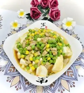 Make Three bean tofu step 9