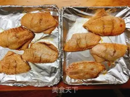 Make Home-made chicken wings step 2
