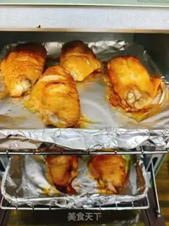 Make Home-made chicken wings step 3