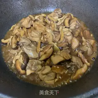 Make Chicken-legged mushrooms step 9