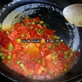 Make Tomato and vegetable noodles step 3