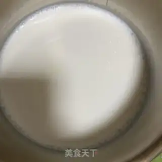 Make Milk bean cake step 2