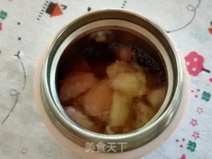Make Peach tea step 3