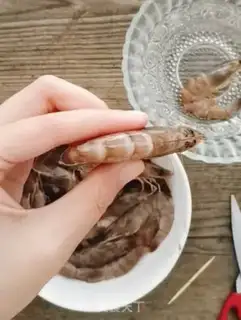 Make Steam shrimp step 0