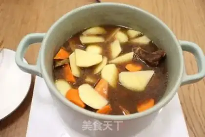 Make Cow neck and potato carrots step 7