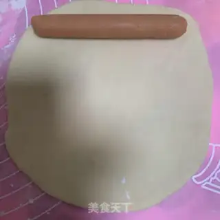 Make Cheese ham bread step 7