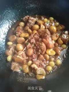 Make ♪ Chestnuts burning pig hoofs ♪ step 4