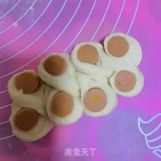 Make Cheese ham bread step 11