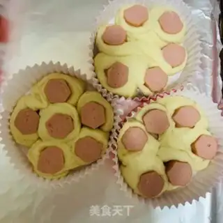 Make Cheese ham bread step 12