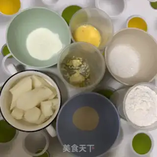 Make A mountain cake step 0