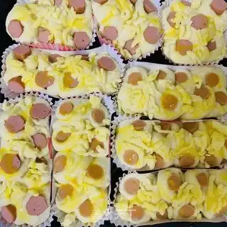 Make Cheese ham bread step 15