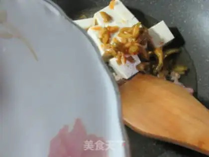 Make Squeeze the spinal tofu soup step 5