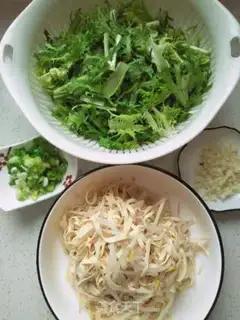 Make The tofu sprouts step 3