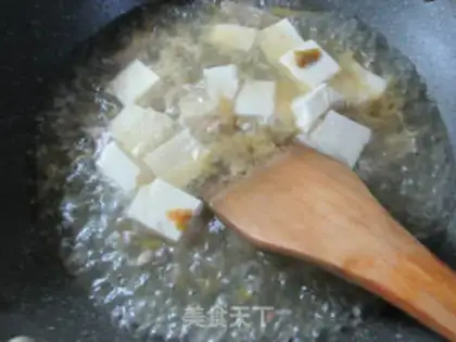 Make Squeeze the spinal tofu soup step 6