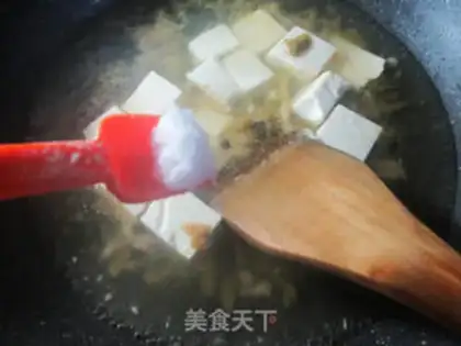 Make Squeeze the spinal tofu soup step 7