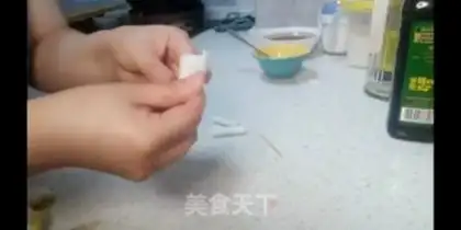 Make Autumn shrimp step 7