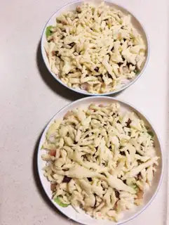 Make Black pepper beef cheese step 4