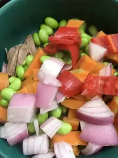 Make Pigeon bean salad step 10