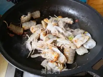 Make Spicy skin shrimp step 3