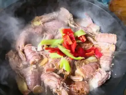 Make Spicy skin shrimp step 6