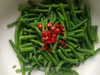 Make Garlic peas step 4