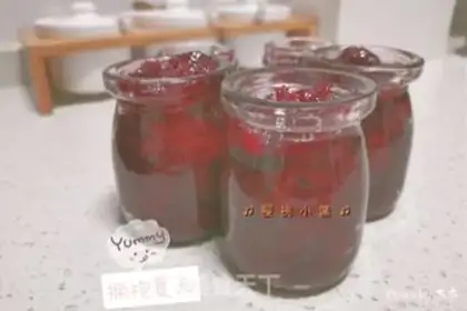 Make Cherry sauce step 1
