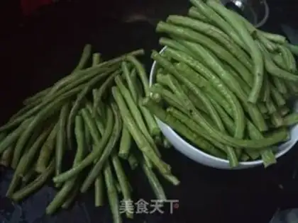 Make The dry beans step 1